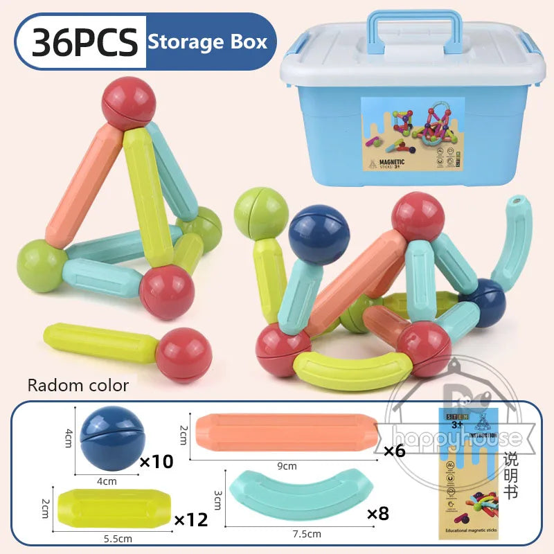 3D Magnetic Constructor - CouomoXa