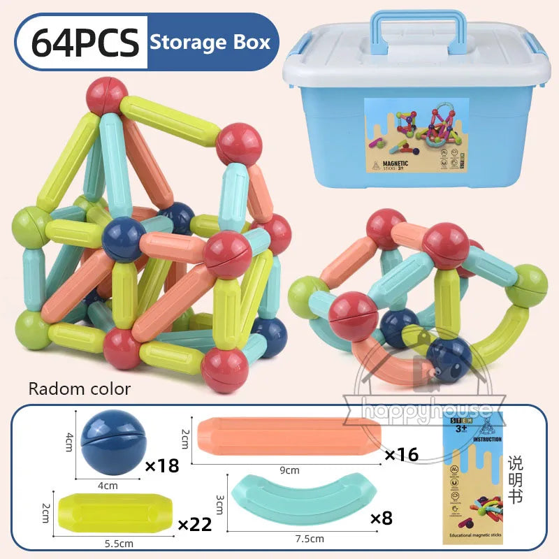 3D Magnetic Constructor - CouomoXa