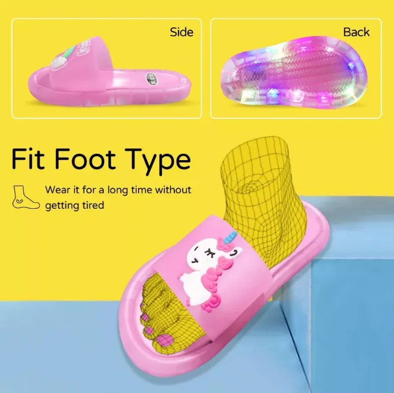 Kid's Cute Lighted Slippers