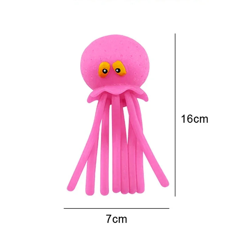 Water Squeezing Octopus