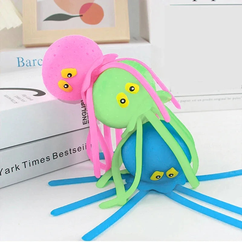 Water Squeezing Octopus