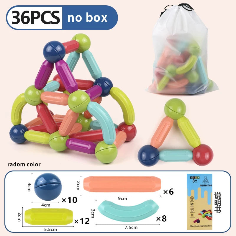 3D Magnetic Constructor - CouomoXa