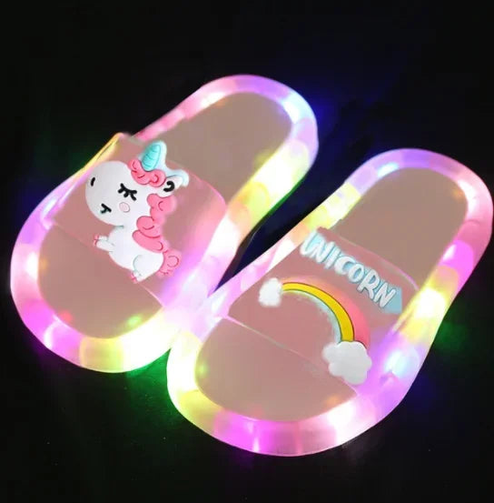 Kid's Cute Lighted Slippers