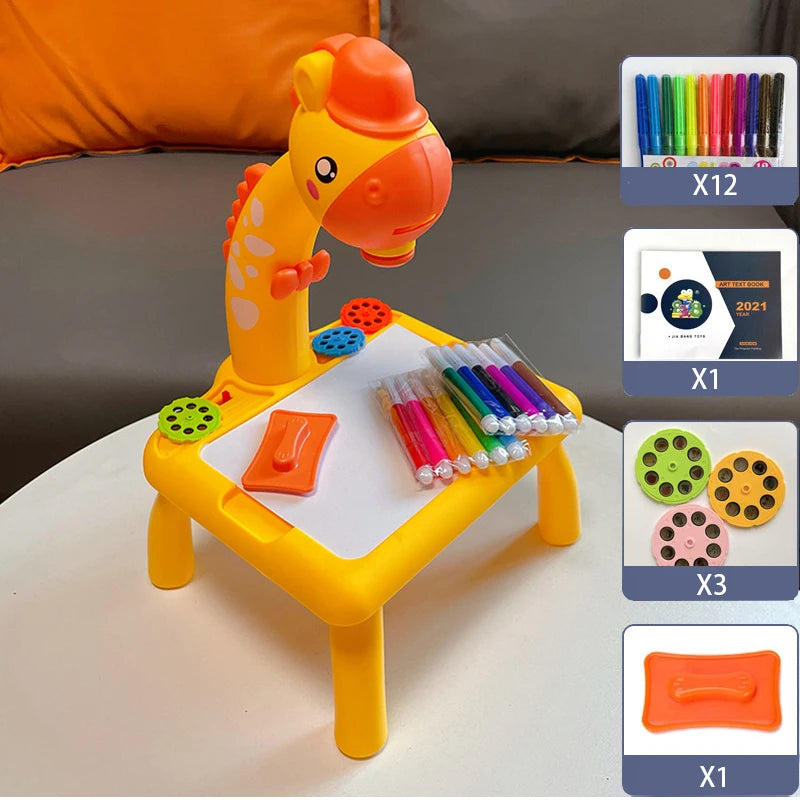 Magic giraffe - Drawing projector table