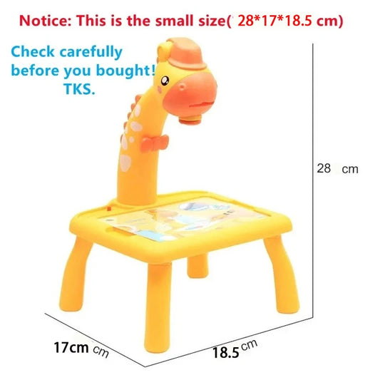 Magic giraffe - Drawing projector table
