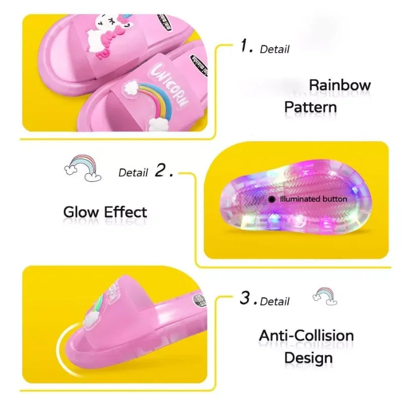 Kid's Cute Lighted Slippers