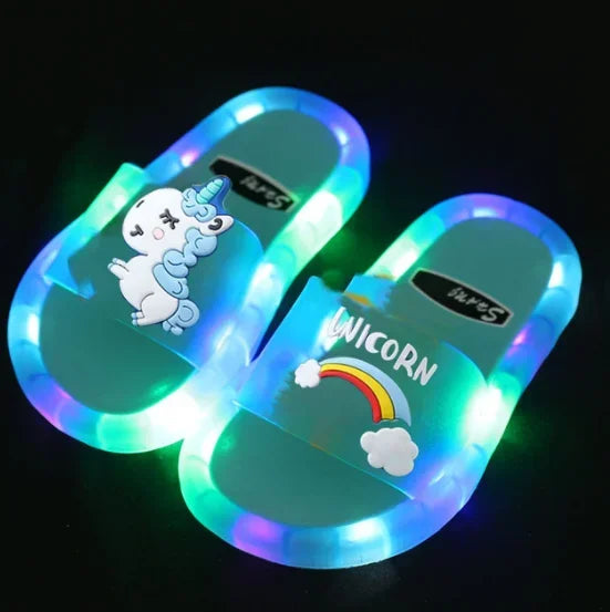 Kid's Cute Lighted Slippers