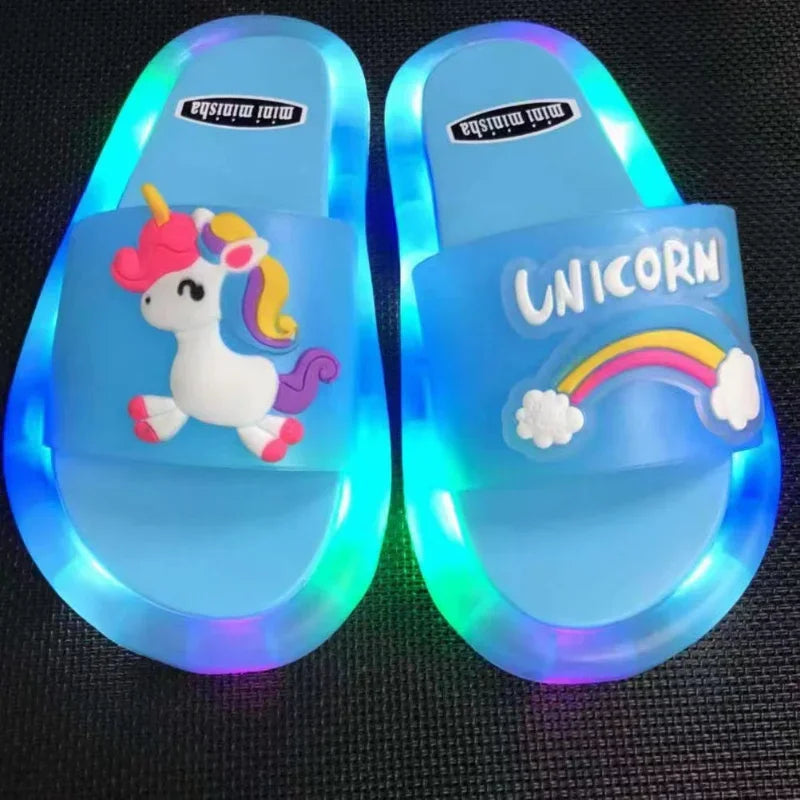 Kid's Cute Lighted Slippers
