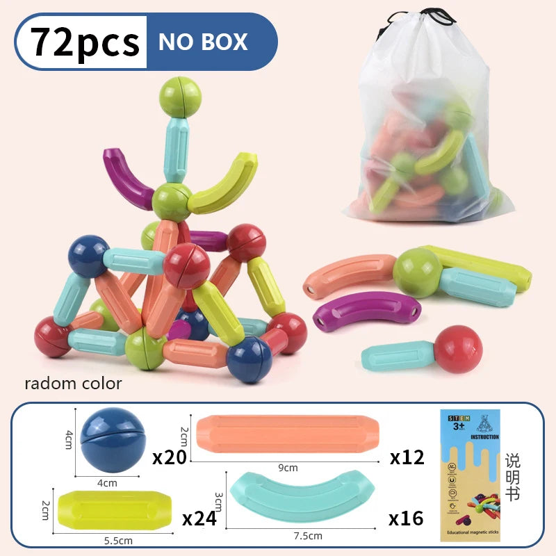 3D Magnetic Constructor - CouomoXa