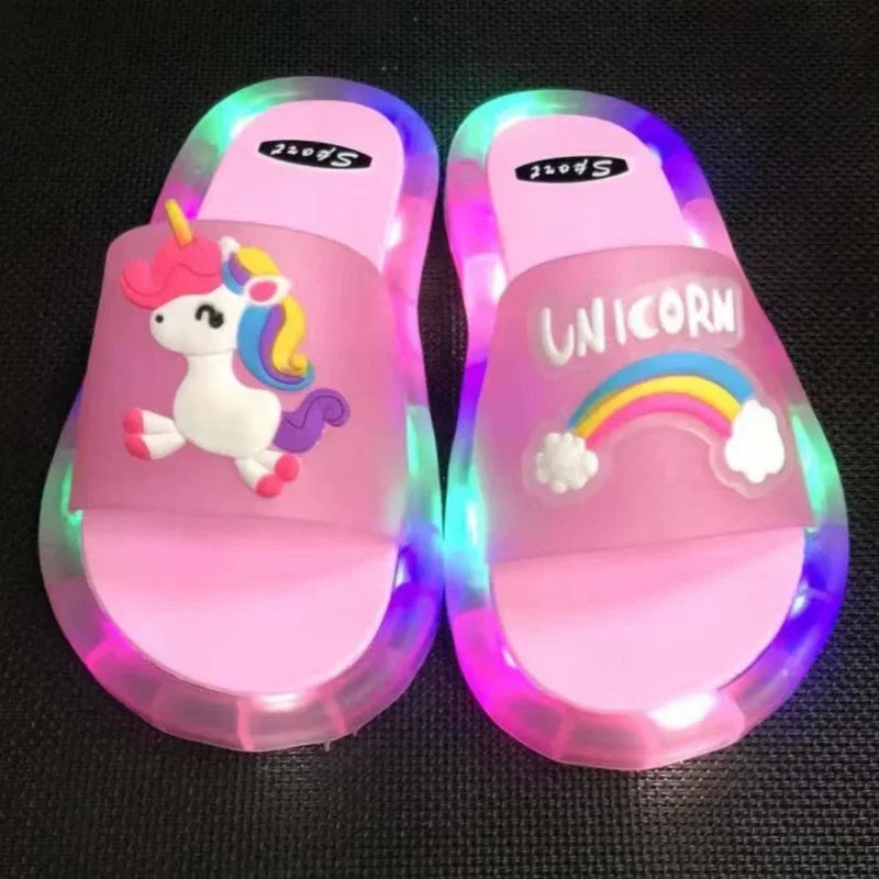 Kid's Cute Lighted Slippers