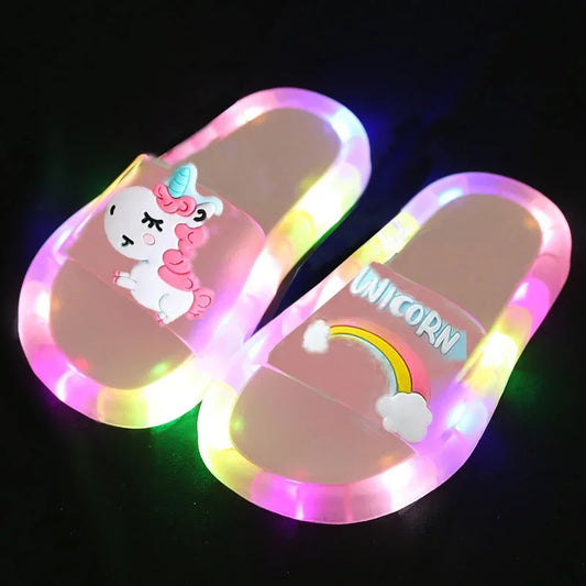 Kid's Cute Lighted Slippers