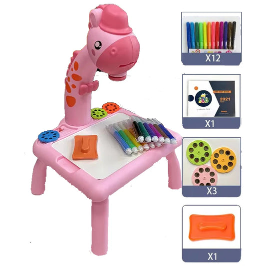 Magic giraffe - Drawing projector table