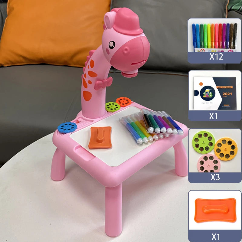 Magic giraffe - Drawing projector table