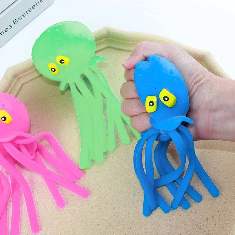 Water Squeezing Octopus