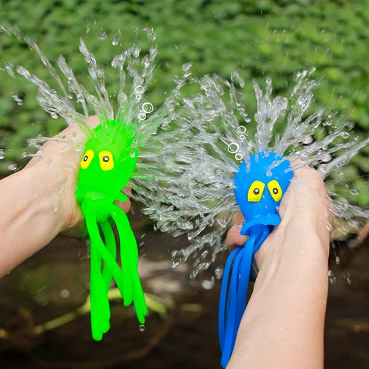 Water Squeezing Octopus