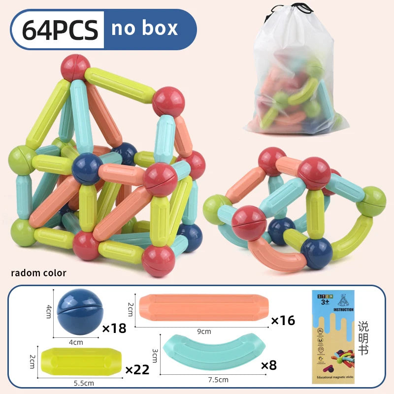 3D Magnetic Constructor - CouomoXa