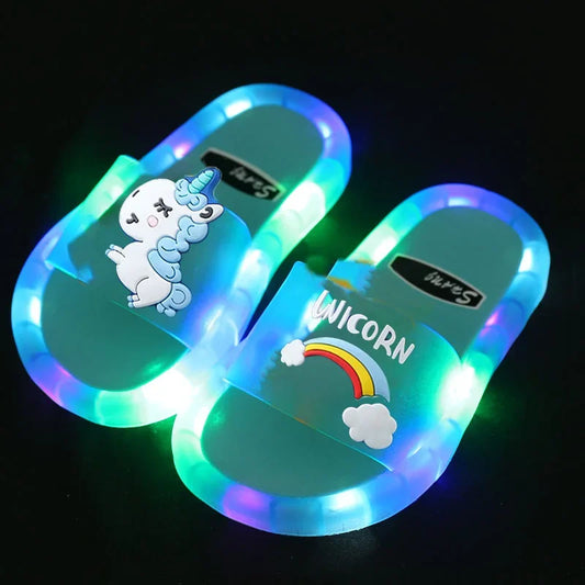 Kid's Cute Lighted Slippers