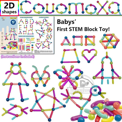 3D Magnetic Constructor - CouomoXa