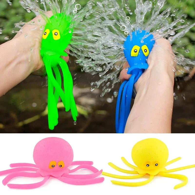 Water Squeezing Octopus